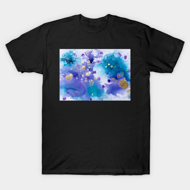 Magical Original Ink & Watercolor T-Shirt by mellierosetest